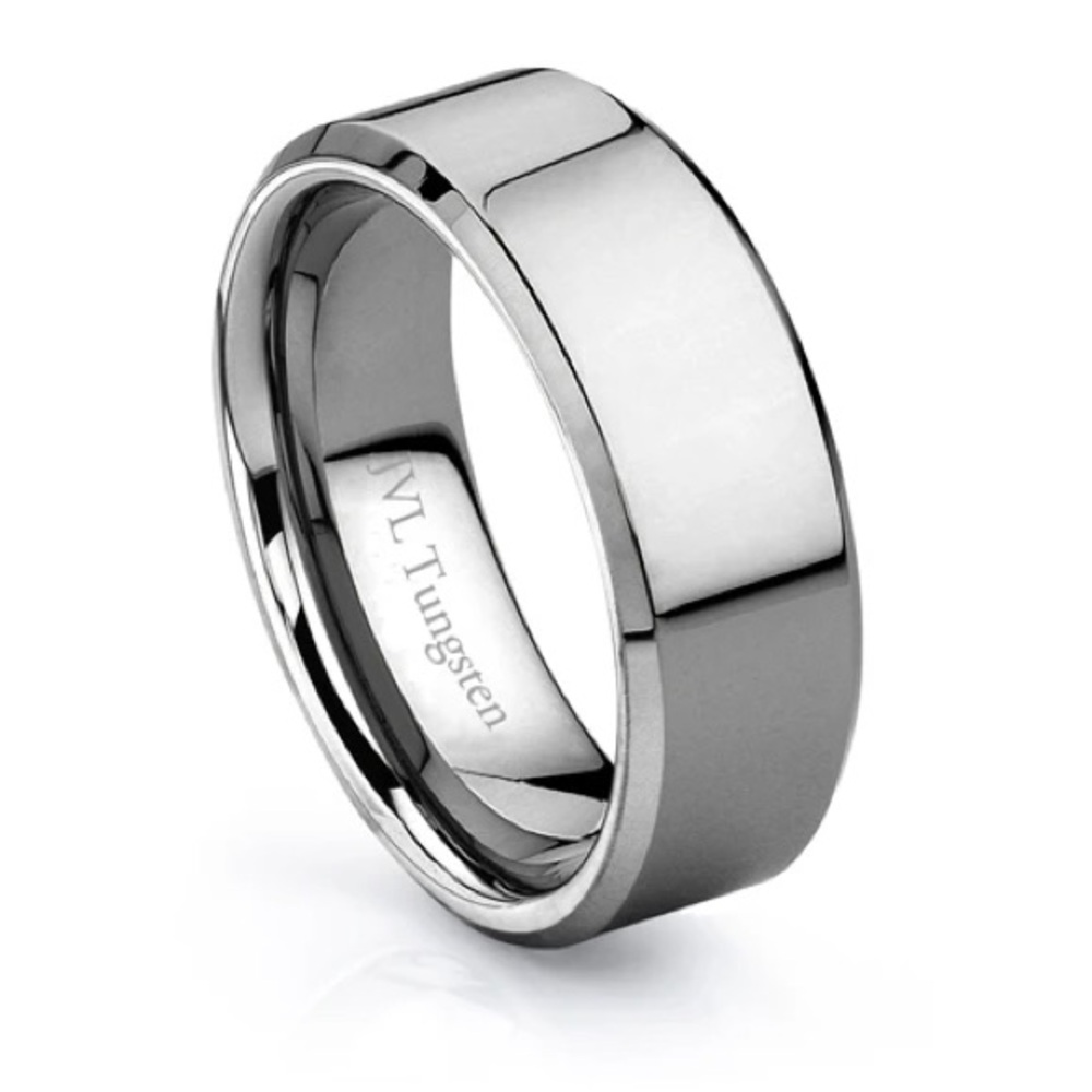 JVL Tungsten Endlessly (for him) Mens Band size 9